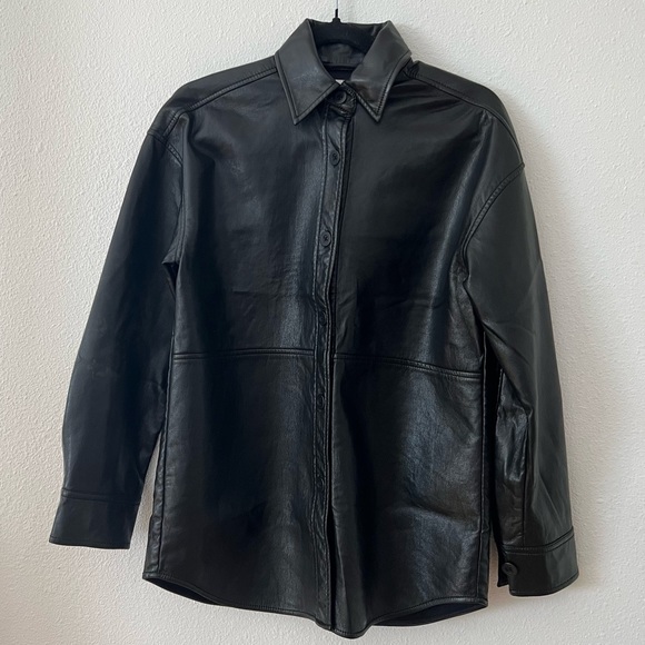 ARITZIA- BABATON- PELLI JACKET- BLACK- 2XS - Picture 1 of 2